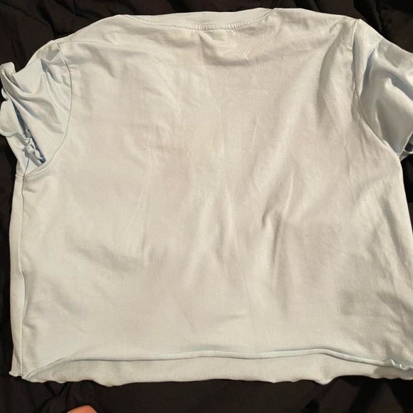 Romwe Mushroom Cropped Tee - Picture 4 of 4